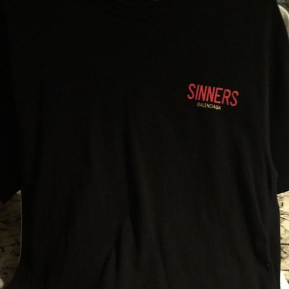Balenciaga Sinners T Shirt